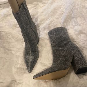 Marc Fisher Glittery Boots 9.5M - Perfect for Taylor Swift Eras Tour